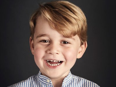 Опубликован новый официальный портрет принца Джорджа