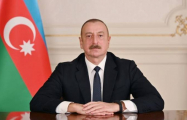 Президент Ильхам Алиев заложил фундамент села Тагибейли Агдамского района
