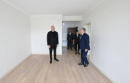 Президент и первая леди ознакомились с условиями после ремонта и реконструкции 15 домов в Ходжалы -ФОТО
