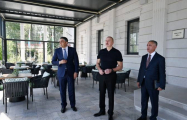 Президент принял участие в открытии отеля Palace в Ханкенди -ФОТО

