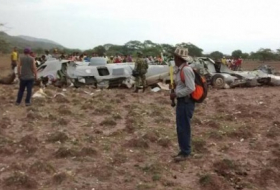 В Колумбии потерпел крушение военный самолет