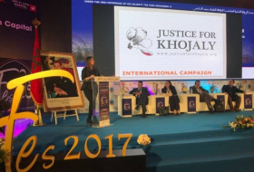 Презентация международной кампании «Справедливость Ходжалы» в Марокко - ФОТО