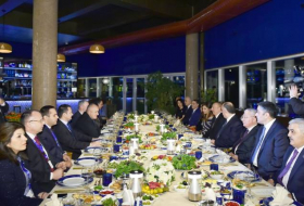 Состоялся совместный ужин президента Ильхама Алиева и премьер-министра Бойко Борисова - ФОТО 