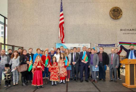 В Чикаго прошло мероприятие, посвященное Дню Государственного флага Азербайджана
