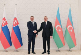 Ильхам Алиев встретился с премьером Словакии