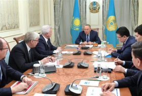 Назарбаев принял главу «Лукойла» Вагита Алекперова
