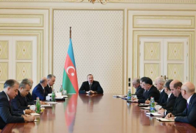 Ильхам Алиев: Все вопросы, связанные с безопасностью, необходимо обеспечить на уровне самых высоких стандартов