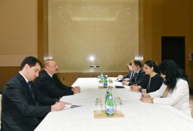 Состоялась встреча президента Азербайджана с вице-премьером Румынии
