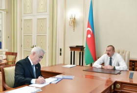 Ильхам Алиев председателю ЗАО «АЖД»: 