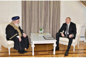Ильхам Алиев принял главного сефардского раввина Иерусалима
