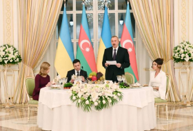 От имени Президента Ильхама Алиева был дан официальный прием в честь Президента Украины - ОБНОВЛЕНО-ФОТО