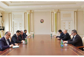 Ильхам Алиев принял председателя Великого национального собрания Турции 