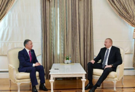  Ильхам Алиев принял председателя Мажилиса Парламента Казахстана - ФОТО