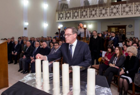 Главы дипмиссии многих стран мира почтили память жертв Холокоста в Баку - ФОТО - ВИДЕО