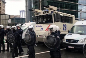В Брюсселе полиция разогнала акцию армян
