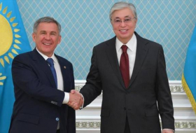 Токаев провел встречу с президентом Татарстана Миннихановым