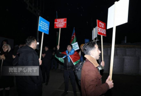 Акция протеста на дороге Ханкенди-Лачын длится девятый день - ФОТО - ВИДЕО