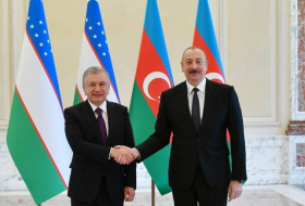 Президент Азербайджана встретился с узбекским коллегой-ОБНОВЛЕНО,ФОТО
