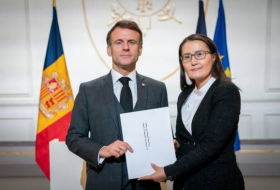 Посол Монголии в Княжестве Андора вручила верительные грамоты президенту Франции
