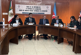 В Палате депутатов Мексики состоялась встреча с Группой дружбы по Азербайджану