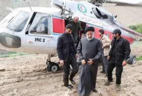 Опубликованы первые кадры поисков упавшего вертолета президента Ирана -ВИДЕО

