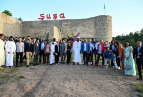 Участники международной программы посетили Шушу
