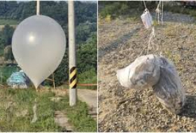 КНДР запустила почти 200 воздушных шаров с мусором в сторону Южной Кореи
