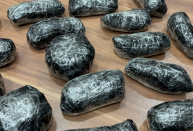В Гяндже у наркокурьера изъяли более 20 кг героина