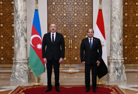 От имени президента Египта дан официальный обед в честь Президента Азербайджана