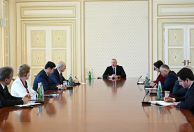 Президент Ильхам Алиев принял делегацию ТЮРКПА