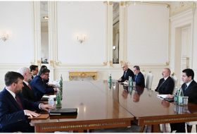Президент Ильхам Алиев принял помощника госсекретаря США по вопросам Европы и Евразии