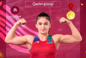 Азербайджанская спортсменка взяла золото чемпионата Европы по борьбе