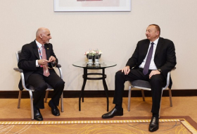 Ильхам Алиев встретился с президентом Афганистана 