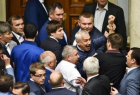 Из-за азербайджанского депутата в Верховной Раде Украины произошла драка - ВИДЕО