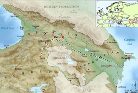 Подготовлена карта железнодорожной линии Баку-Тбилиси-Карс