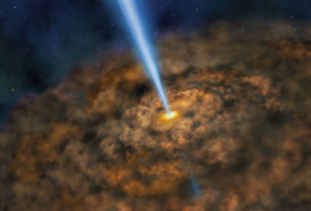 Астрономы разглядели загадочную нить в самом центре Галактики