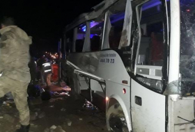ДТП с участием автобуса в Турции: десятки раненых
