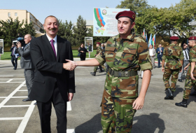 Сын президента Азербайджана присягнул на верность Родине-ФОТО