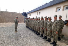 Проверена боеготовность и морально-психологическое состояние личного состава азербайджанской армии
