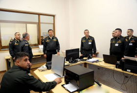 Начальник Генштаба ВС Азербайджана наблюдал за действиями пунктов управления военных игр
