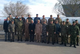 Военные атташе зарубежных стран в Азербайджане посетили воинскую часть
