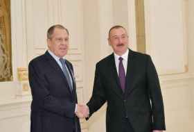 Ильхам Алиев принял главу МИД России