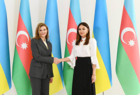 Мехрибан Алиева встретилась с первой леди Украины - ФОТО
