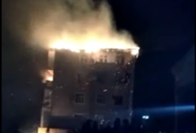 Пожар в жилом здании в Нефтчале потушен