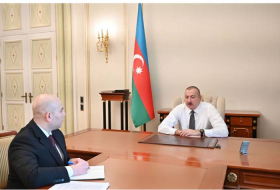 Ильхам Алиев принял председателя правления Бакинского транспортного агентства