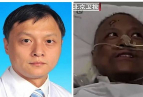 Китайские врачи почернели из-за коронавируса
