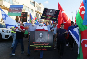 Массовое шествие в Тель-Авиве-Яффа: азербайджано-израильская дружба укрепляется