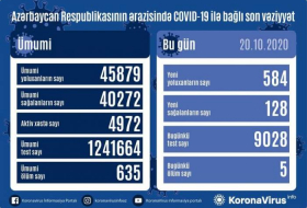 В Азербайджане выявлено еще 584 случая заражения коронавирусом