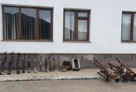 На территории Ходжавенда найдены оружие и боеприпасы
