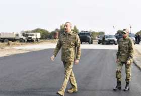 Президент Ильхам Алиев и первая леди Мехрибан Алиева побывали в Физули и Джабраиле
